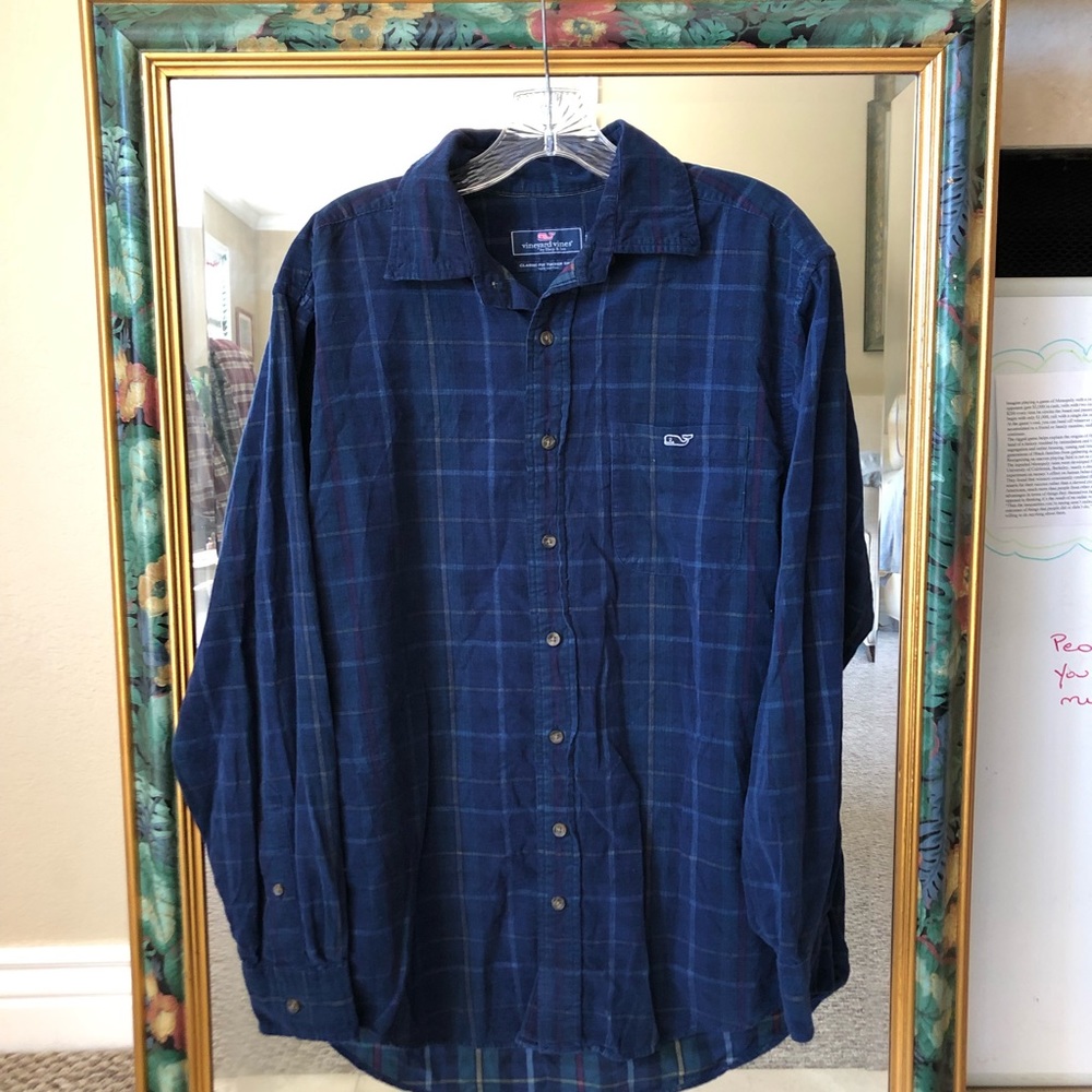 Vineyard Vines Corduroy Button Down